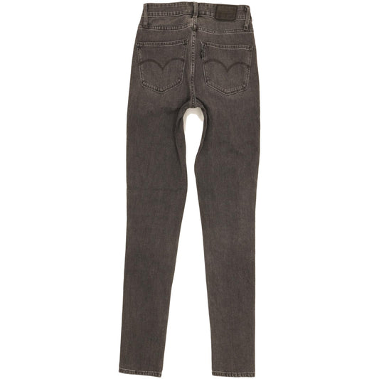 Levi's 721 Women Black Skinny Slim Jeans W23 L30