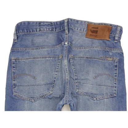 G-Star 3301 Men Blue Straight Regular Jeans W33 L31