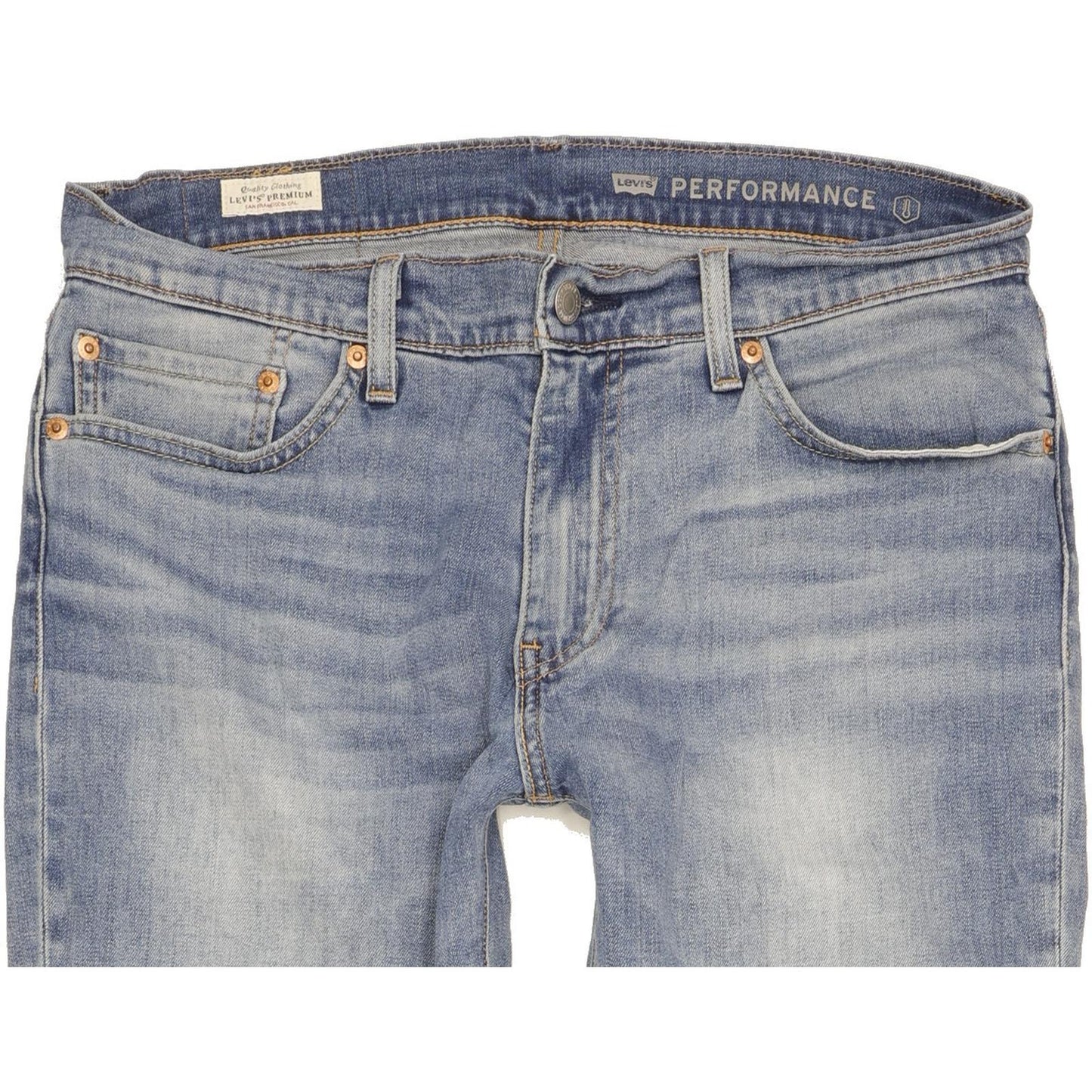 Levi's 511 Men Blue Straight Slim Stretch Jeans W32 L32