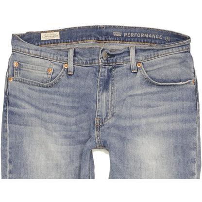 Levi's 511 Men Blue Straight Slim Stretch Jeans W32 L32