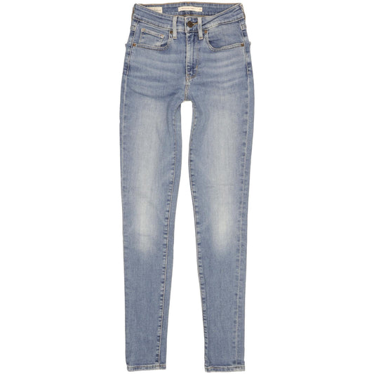 Levi's 721 Women Blue Skinny Slim Stretch Jeans W24 L30