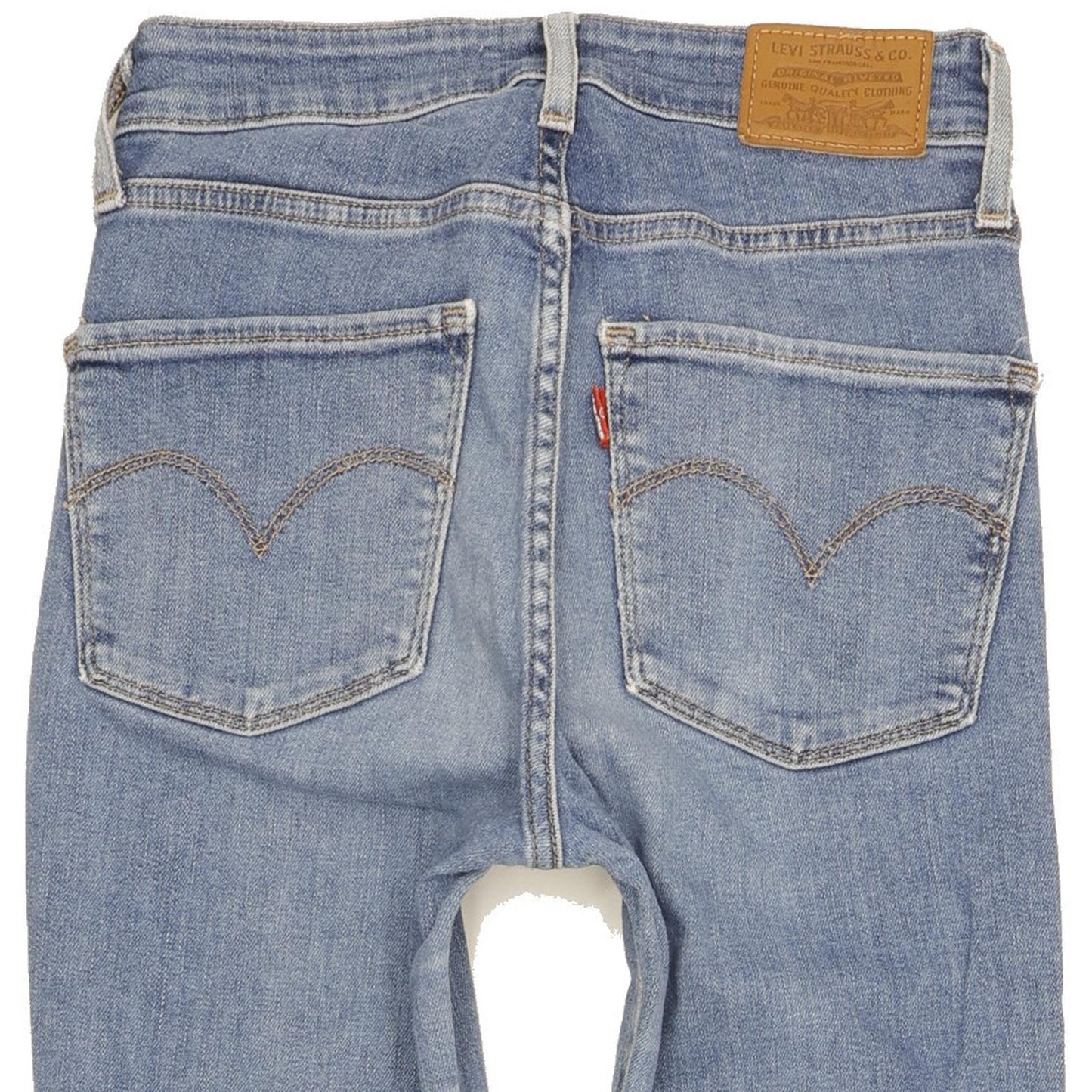 Levi's 721 Women Blue Skinny Slim Stretch Jeans W24 L30