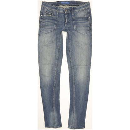 G-Star Women Blue Skinny Slim Stretch Jeans W29 L34