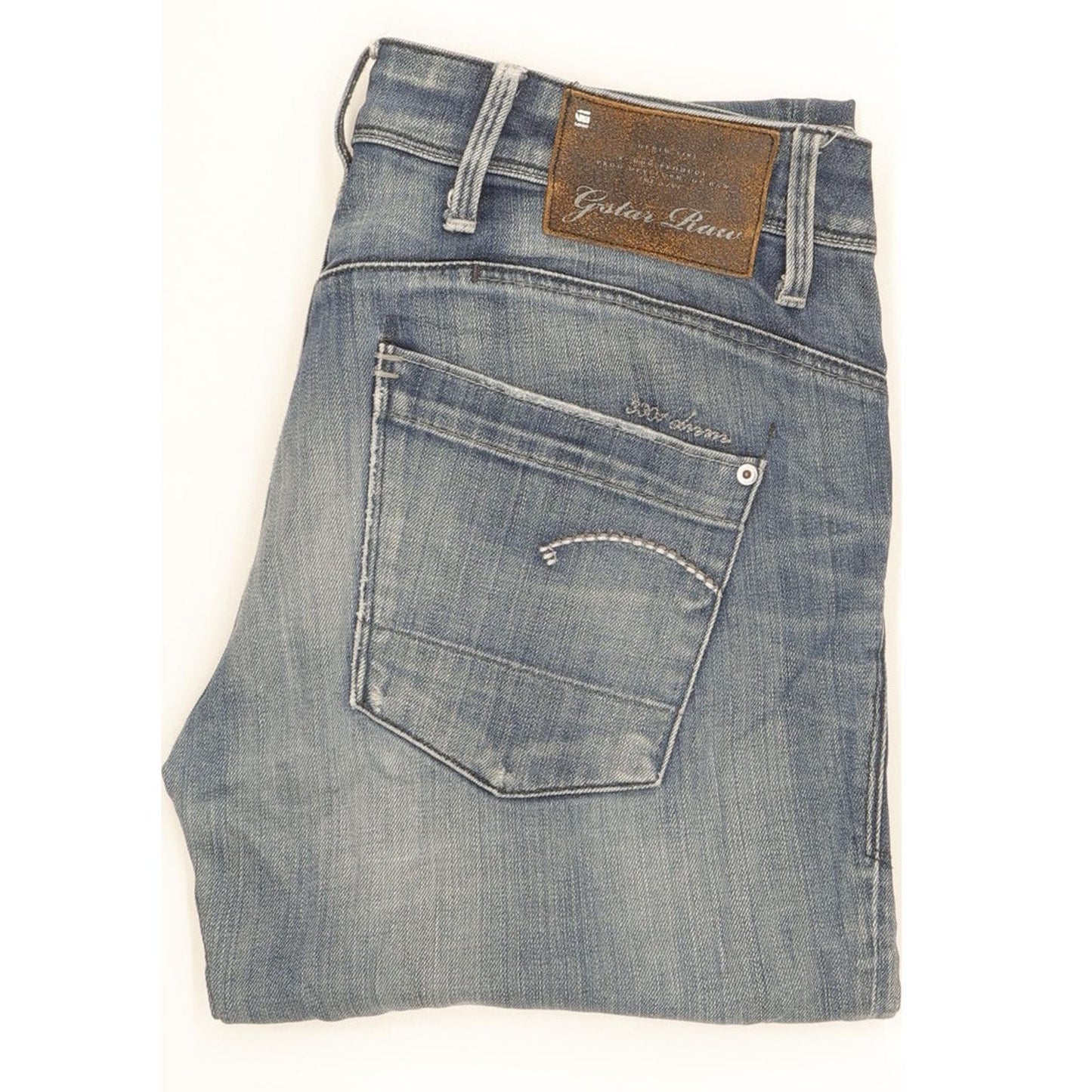 G-Star Women Blue Skinny Slim Stretch Jeans W29 L34