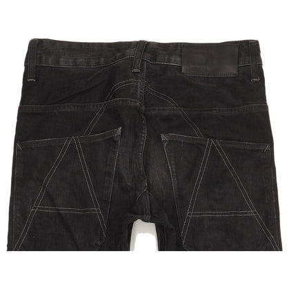 G-Star A Crotch 3D Men Black Tapered Regular Stretch Jeans W30 L34