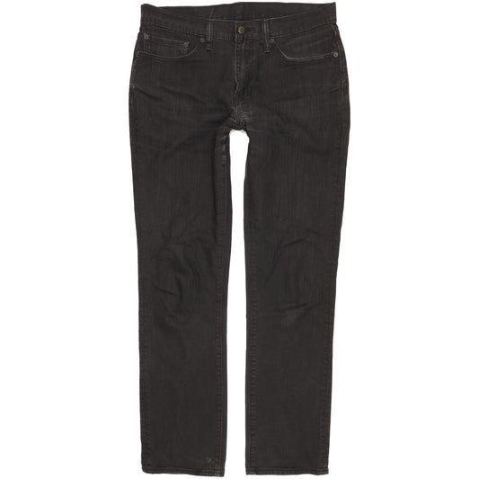 Levi's 511 Men Black Straight Slim Stretch Jeans W34 L32