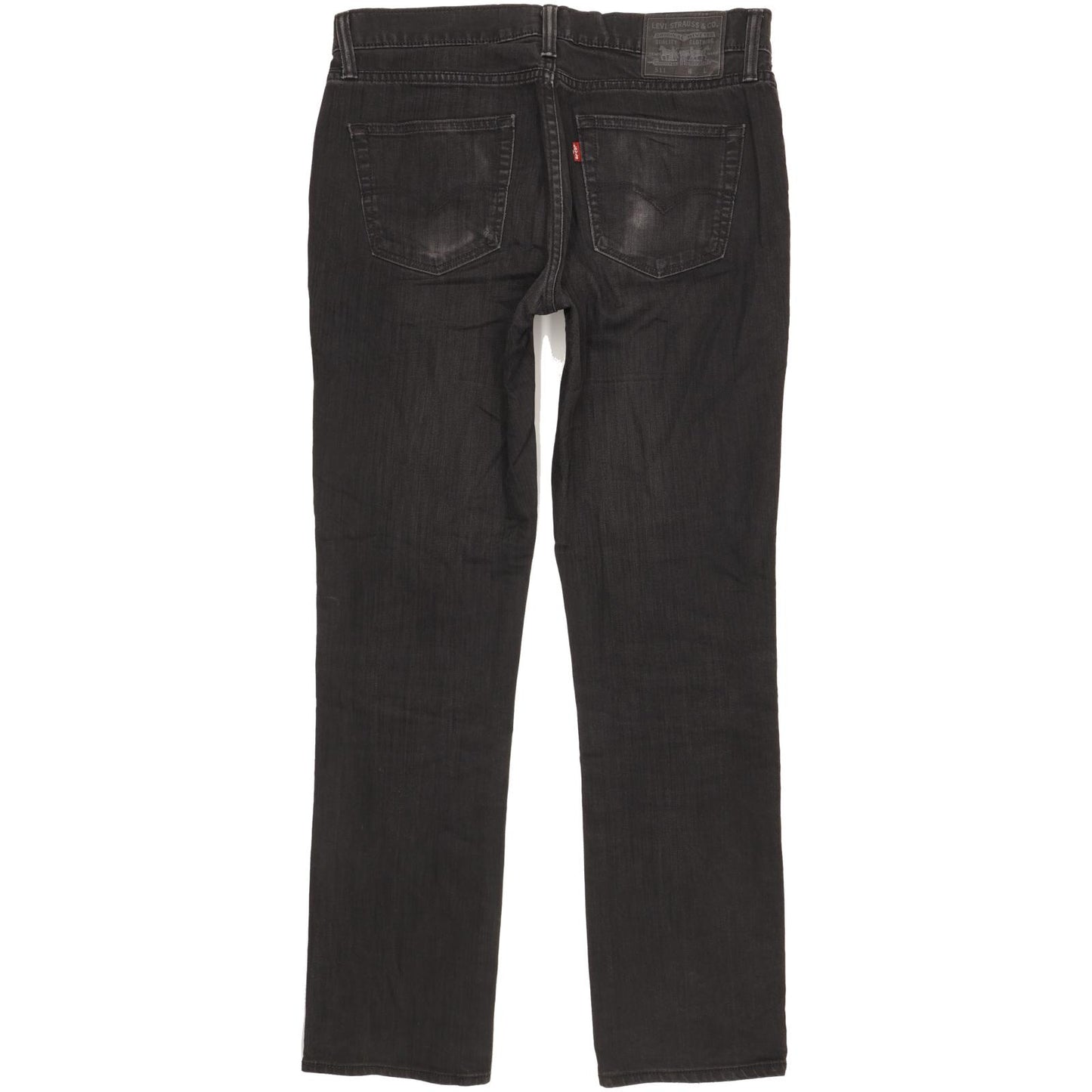 Levi's 511 Men Black Straight Slim Stretch Jeans W34 L32