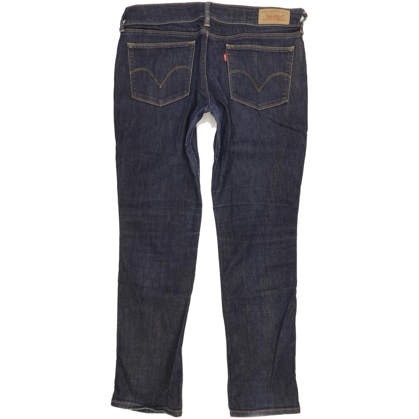 Levi's 571 Women Blue Straight Slim Stretch Jeans W34 L31