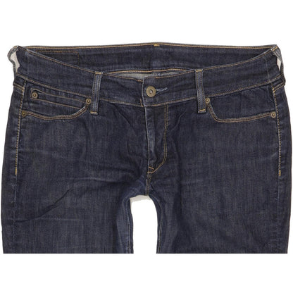 Levi's 571 Women Blue Straight Slim Stretch Jeans W34 L31