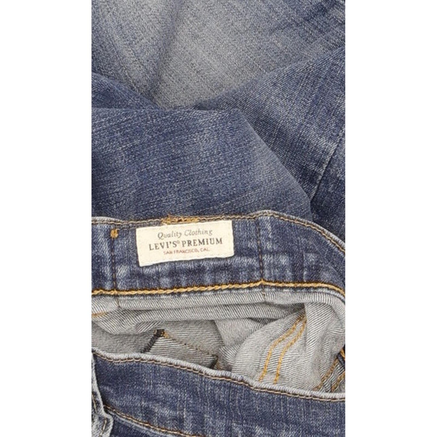 Levi's Women Blue Skinny Slim Stretch Jeans W32 L30