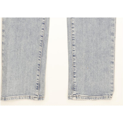 Levi's 724 Women Blue Straight Slim Stretch Jeans W26 L32