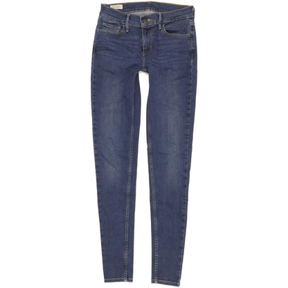 Levi's Women Blue Skinny Slim Stretch Jeans W27 L32