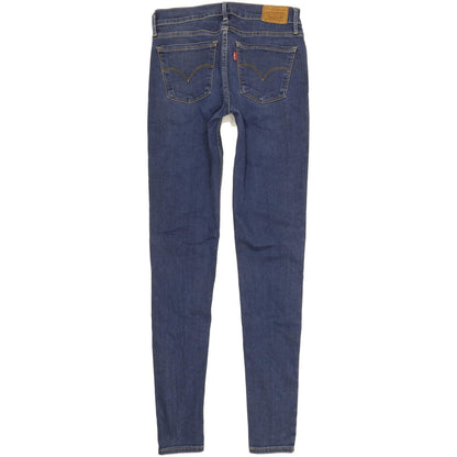 Levi's Women Blue Skinny Slim Stretch Jeans W27 L32