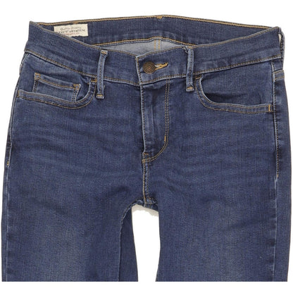 Levi's Women Blue Skinny Slim Stretch Jeans W27 L32