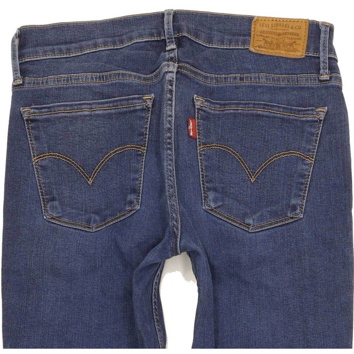 Levi's Women Blue Skinny Slim Stretch Jeans W27 L32