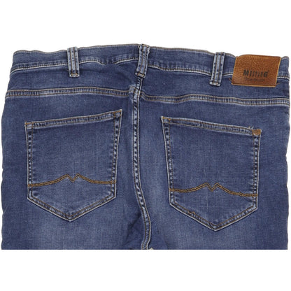 Mustang Oregon Men Blue Tapered Regular Stretch Jeans W36 L32