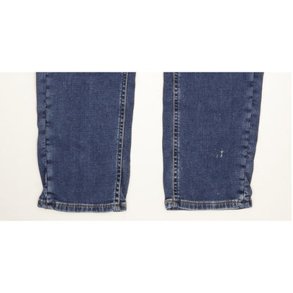 Mustang Oregon Men Blue Tapered Regular Stretch Jeans W36 L32
