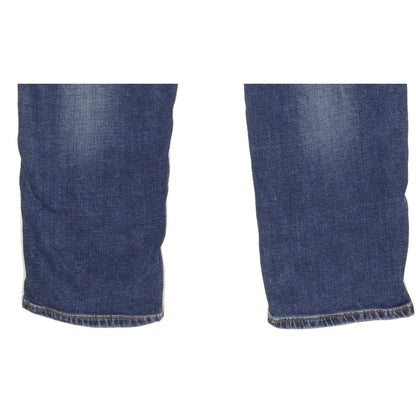 Mustang Oregon Men Blue Tapered Regular Stretch Jeans W36 L32