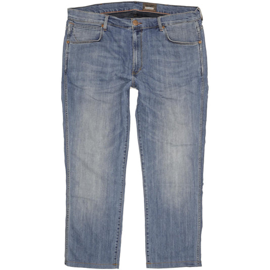 Wrangler Greensboro Men Blue Straight Regular Jeans W40 L29