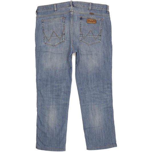 Wrangler Greensboro Men Blue Straight Regular Jeans W40 L29