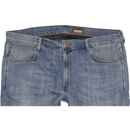Wrangler Greensboro Men Blue Straight Regular Jeans W40 L29