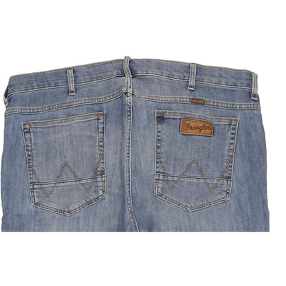 Wrangler Greensboro Men Blue Straight Regular Jeans W40 L29