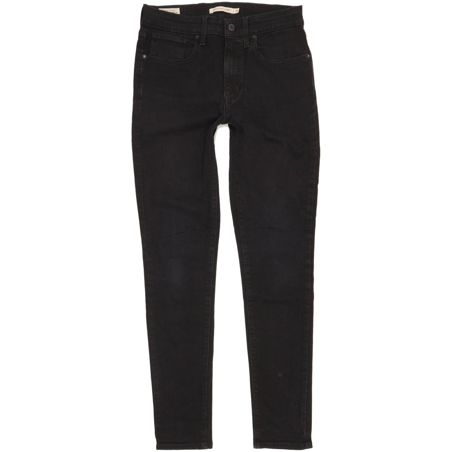 Levi's 721 Women Black Skinny Slim Stretch Jeans W28 L29