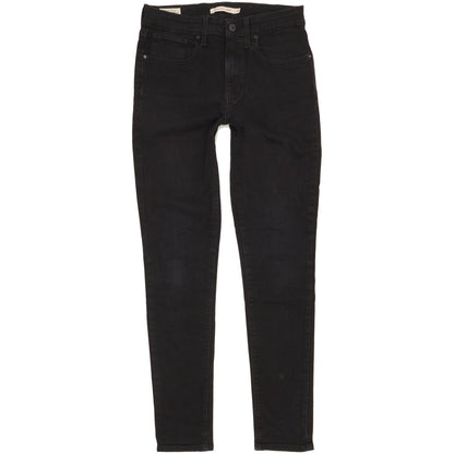 Levi's 721 Women Black Skinny Slim Stretch Jeans W28 L29