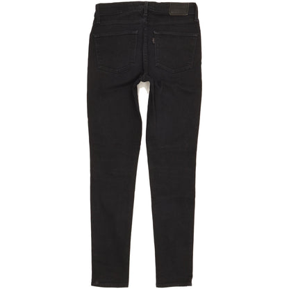 Levi's 721 Women Black Skinny Slim Stretch Jeans W28 L29