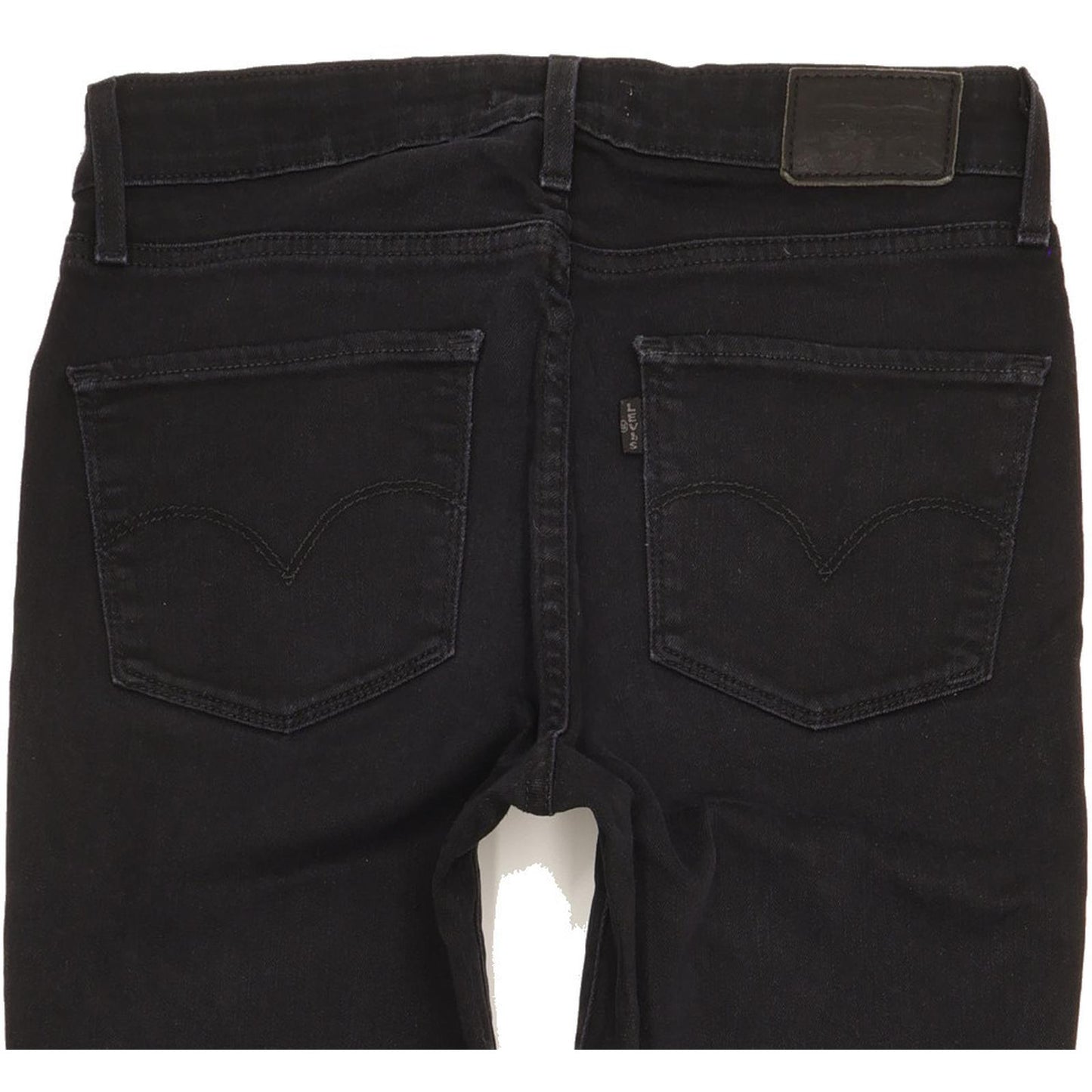 Levi's 721 Women Black Skinny Slim Stretch Jeans W28 L29