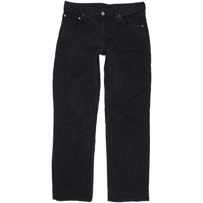 Mustang Men Black Straight Regular Stretch Jeans W32 L32