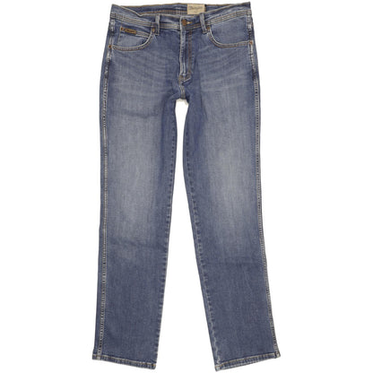 Wrangler Arizona Men Blue Straight Regular Stretch Jeans W34 L34
