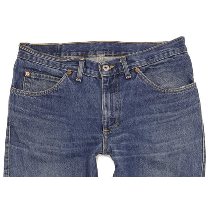 Mustang Men Blue Straight Slim Jeans W35 L32