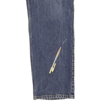 Mustang Men Blue Straight Slim Jeans W35 L32