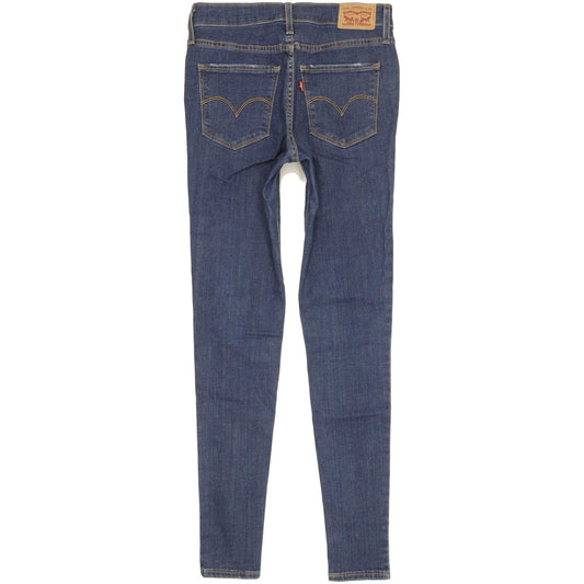 Levi's 720 Women Blue Skinny Slim Stretch Jeans W26 L30