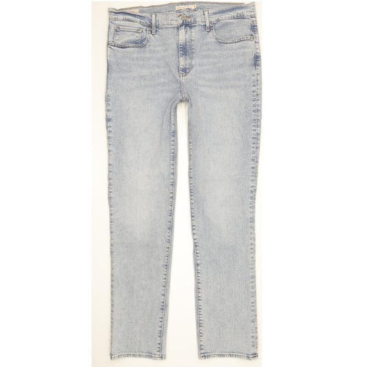 Levi's 724 Blue Straight Slim Stretch Jeans High Waisted W32 L32