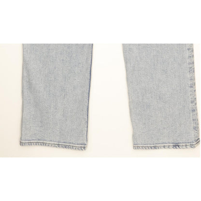 Levi's 724 Blue Straight Slim Stretch Jeans High Waisted W32 L32