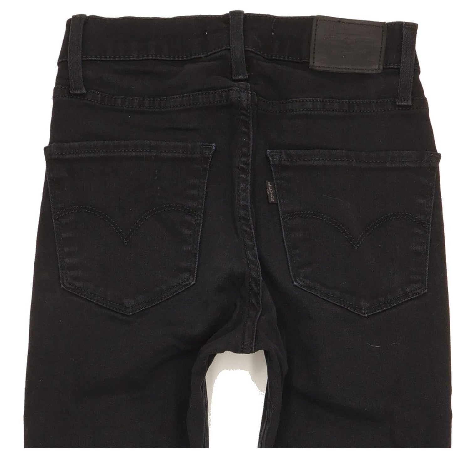 Levi's 724 Women Black Skinny Slim Stretch Jeans W24 L29