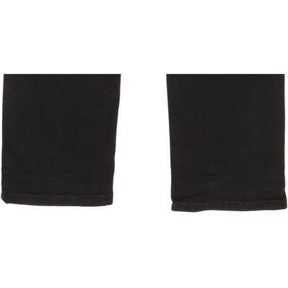 Levi's 724 Women Black Skinny Slim Stretch Jeans W24 L29