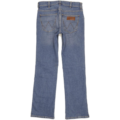 Wrangler Men Blue Bootcut Regular Stretch Jeans W30 L31