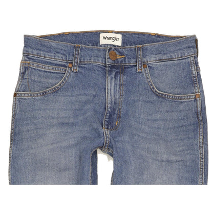 Wrangler Men Blue Bootcut Regular Stretch Jeans W30 L31