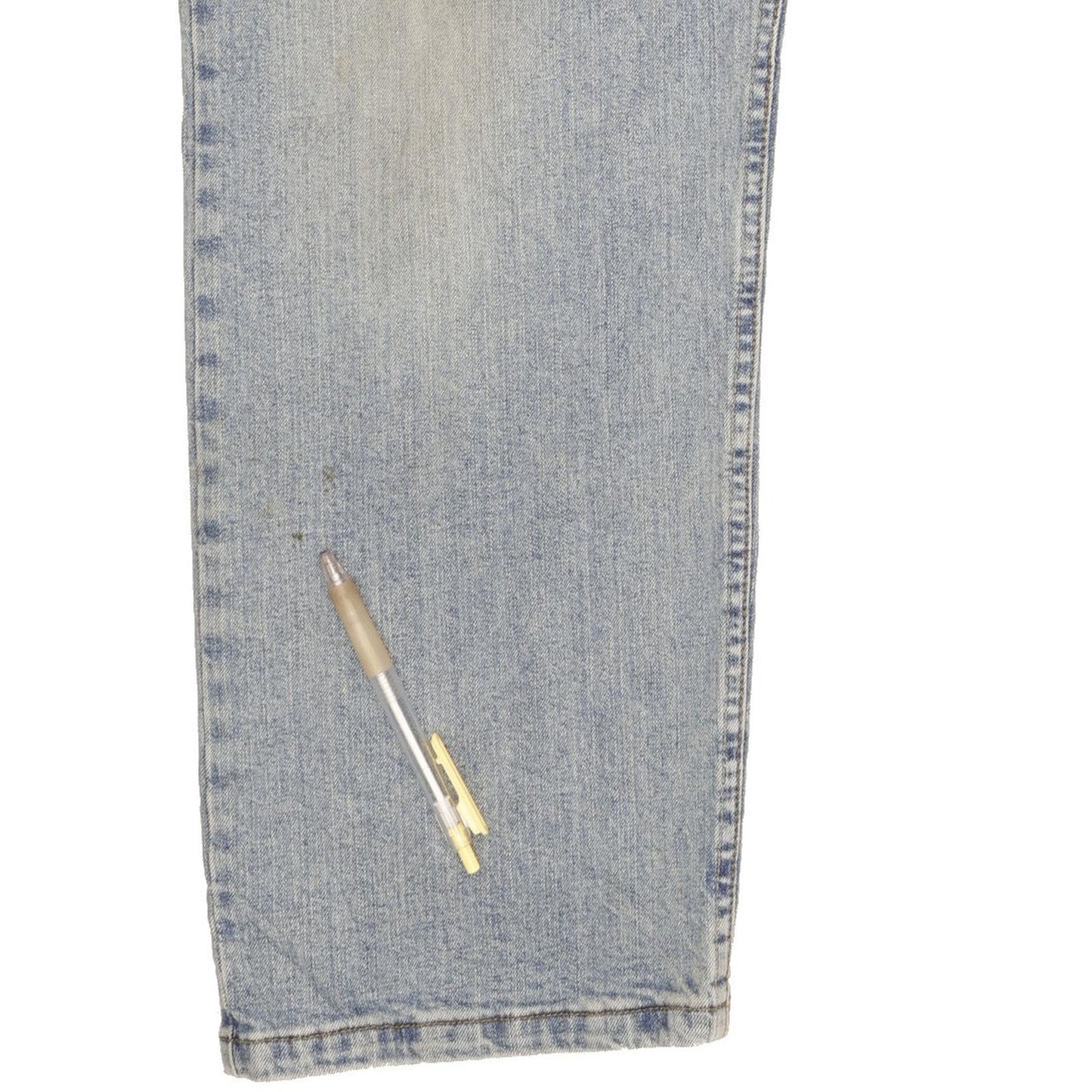 Wrangler Men Blue Straight Regular Stretch Jeans W38 L30
