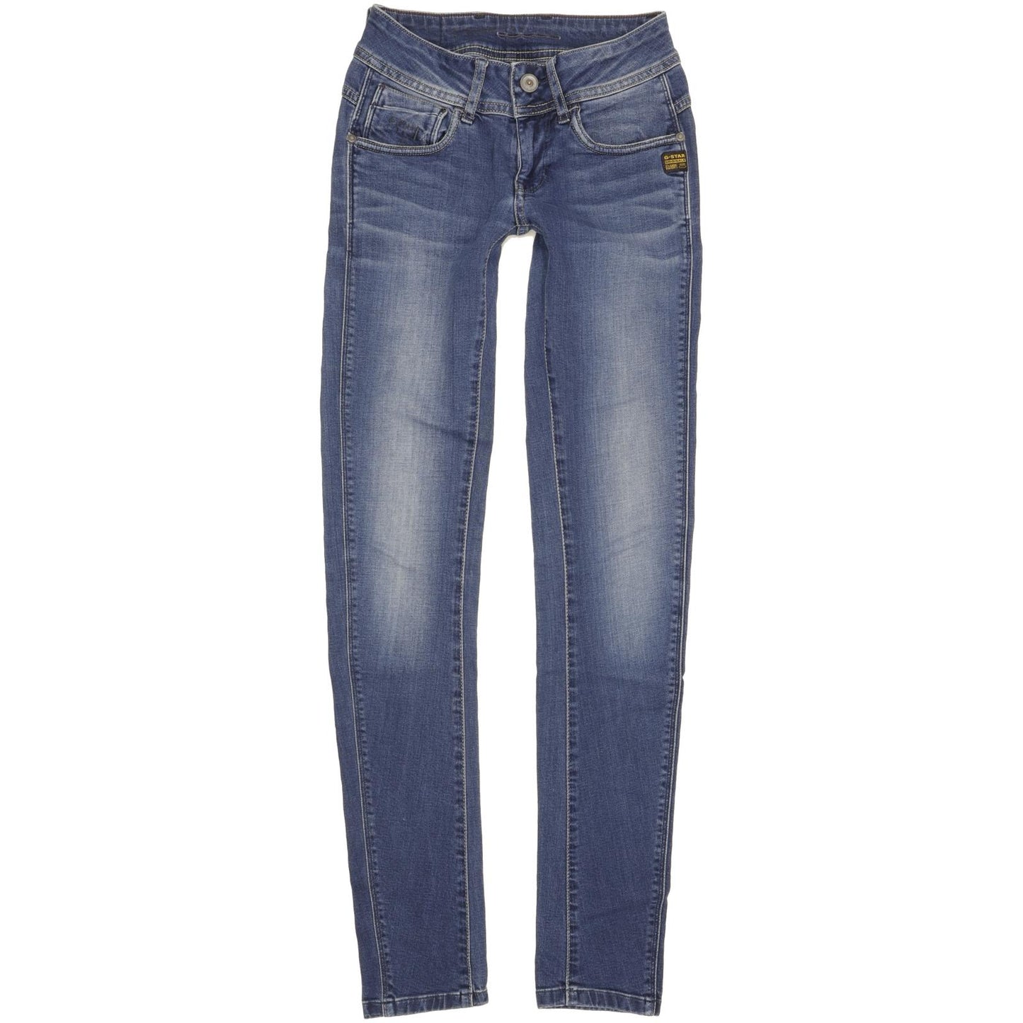 G-Star Midge Cody Women Blue Skinny Slim Stretch Jeans W25 L32