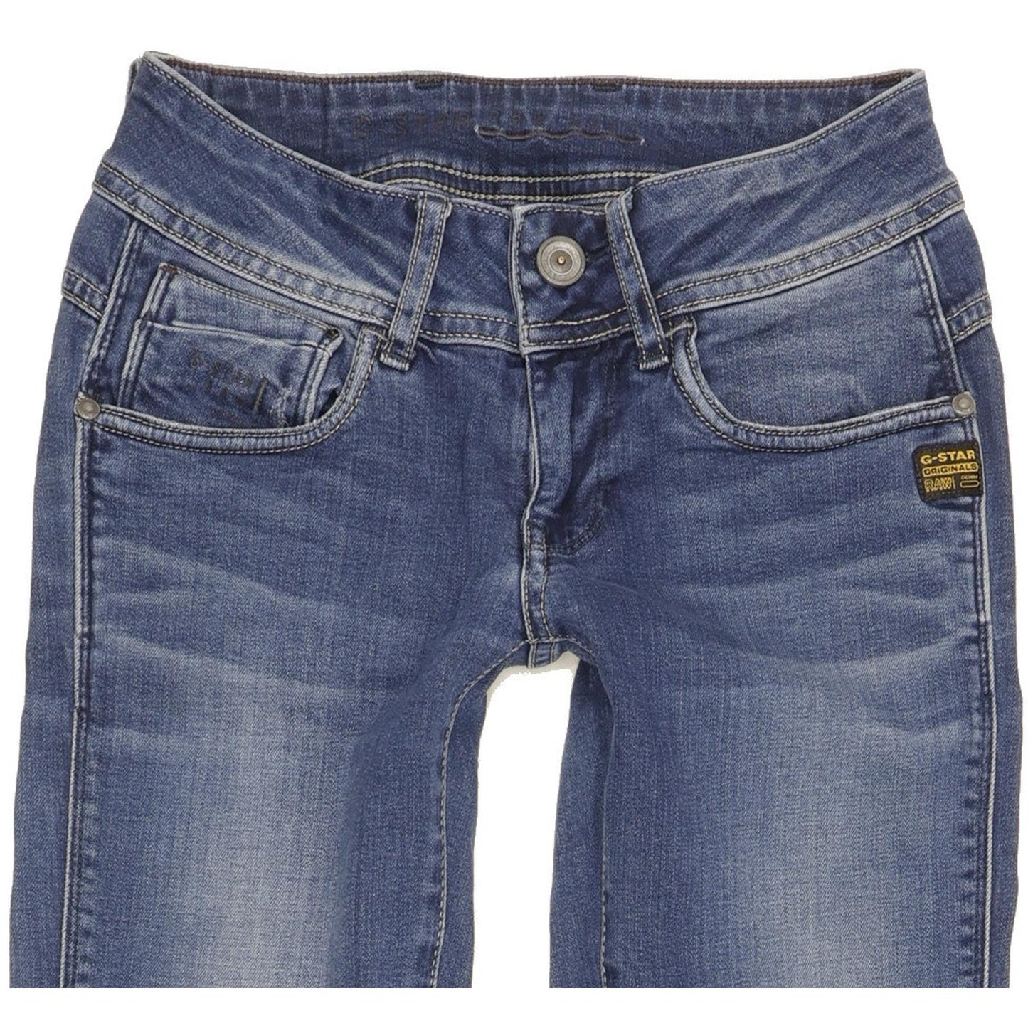 G-Star Midge Cody Women Blue Skinny Slim Stretch Jeans W25 L32