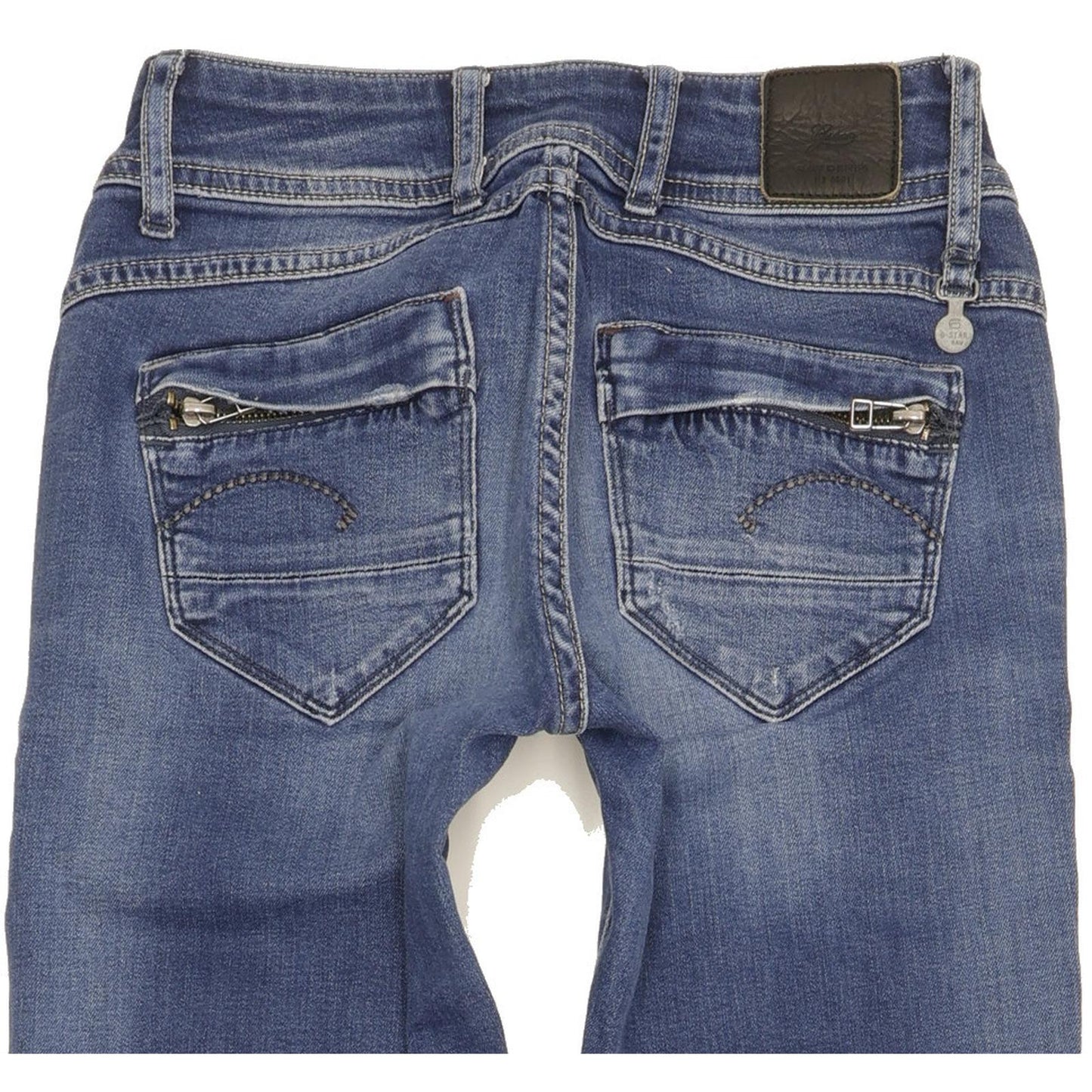 G-Star Midge Cody Women Blue Skinny Slim Stretch Jeans W25 L32