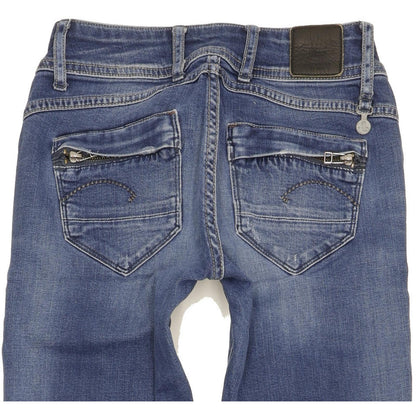 G-Star Midge Cody Women Blue Skinny Slim Stretch Jeans W25 L32