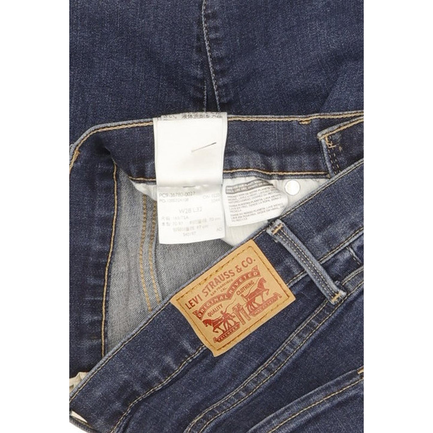 Levi's 311 Shaping Women Blue Skinny Slim Stretch Jeans W28 L32