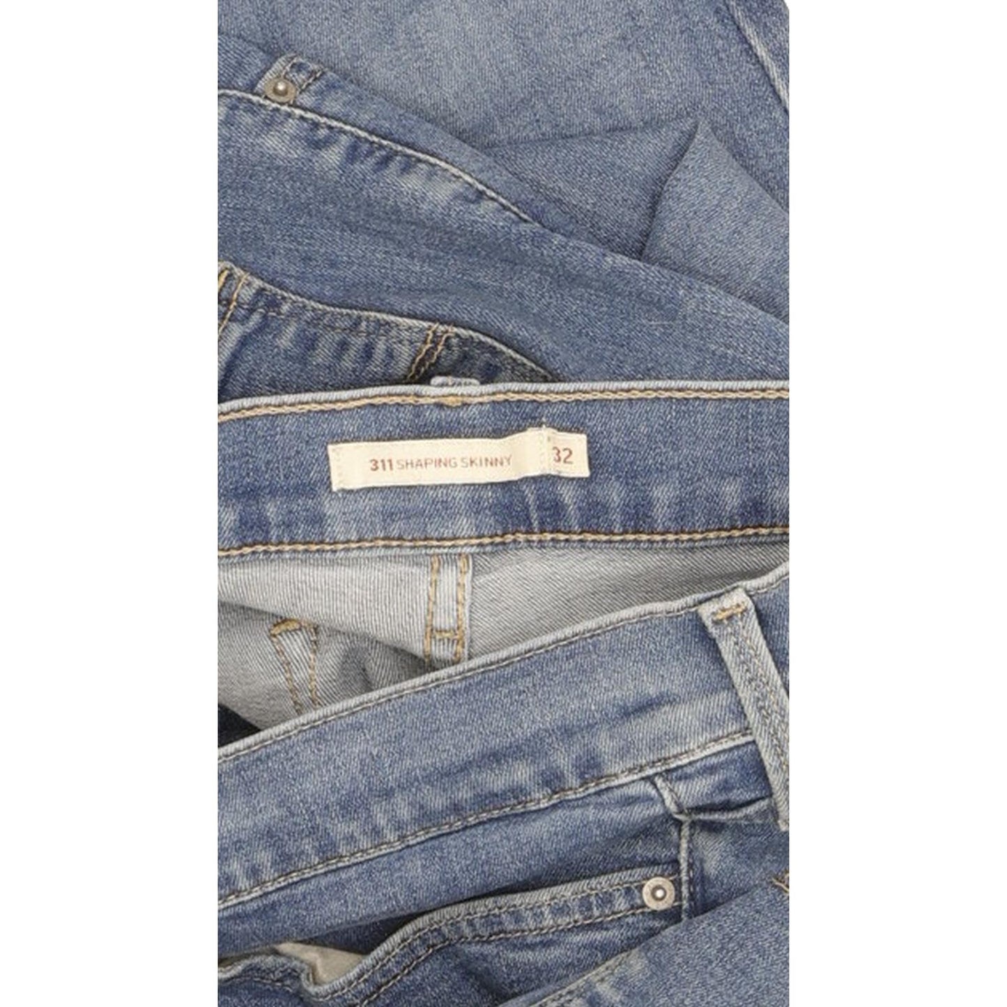 Levi's 311 Shaping Women Blue Skinny Slim Stretch Jeans W32 L30