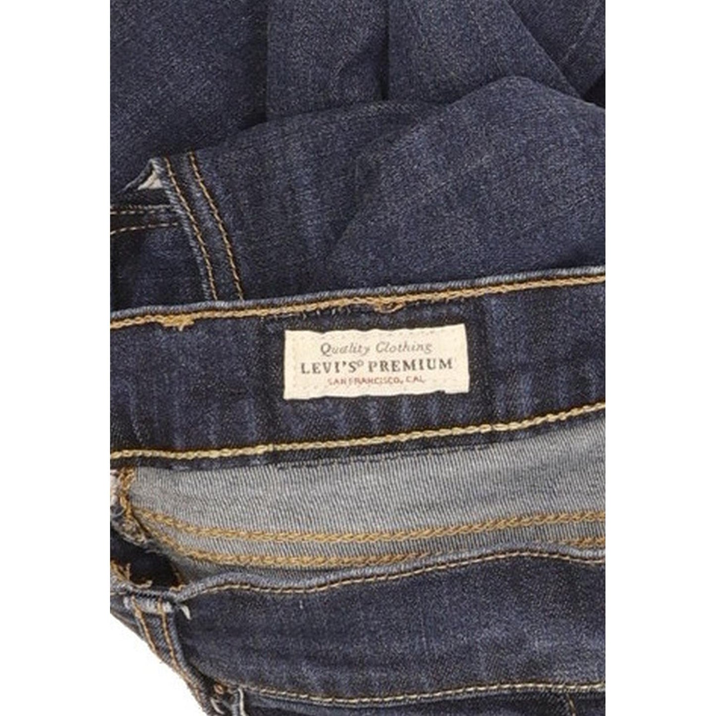 Levi's 724 Women Blue Straight Slim Stretch Jeans W26 L30