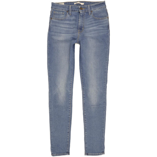 Levi's 721 Women Blue Skinny Slim Stretch Jeans W29 L30